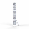 Euroscaffold Steigeraanhanger 250 + Rolsteiger Euro 135x250 12,2m werkhoogte enkele voorloopleuning
