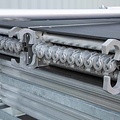 Euroscaffold Anssems Aanhanger + rolsteiger standaard 135x250 8,2m werkhoogte + dubbele voorloopleuning