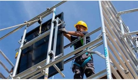 Solar lift voor zonnepanelen