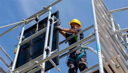 Rolsteiger Solar lift voor zonnepanelen