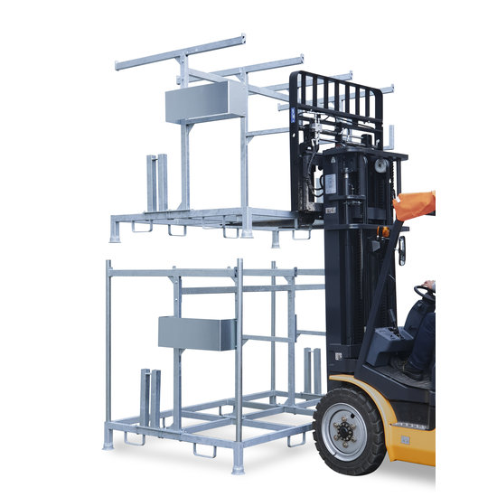 Euroscaffold Koppelbuizen tbv steigerbok set 4 stuks