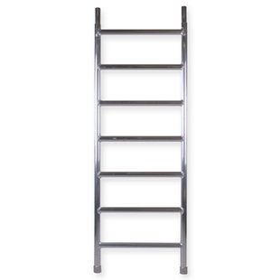 Alu steigerladder met koppelpen