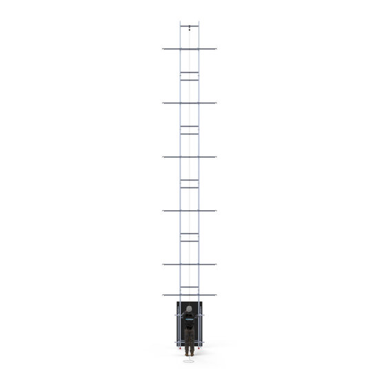 Euroscaffold Solar lift 12,2m werkhoogte 305 cm