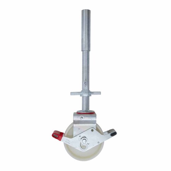 Euroscaffold Steigerwiel nylon + stalen spindel