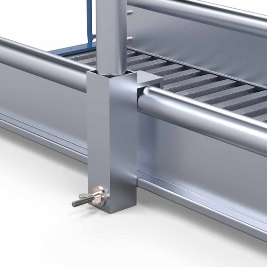 Euroscaffold Leuning t.b.v. werkbrug / loopbrug 7 meter