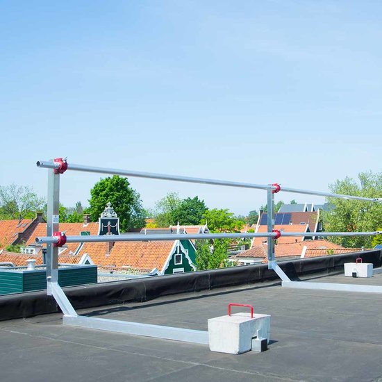 Euroscaffold Euroscaffold dakrandbeveiliging betonblok 23 kg plat dak