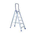 Eurostairs Trap dubbel professioneel 2x6 treden