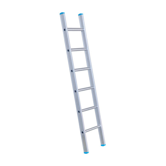 Eurostairs Eurostairs Ladder enkel recht 1x6 sporten