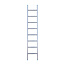 Eurostairs Eurostairs Ladder enkel recht 1x8 sporten