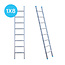 Eurostairs Eurostairs Ladder enkel recht 1x8 sporten