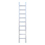 Eurostairs Eurostairs Ladder enkel recht 1x9 sporten