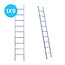 Eurostairs Eurostairs Ladder enkel recht 1x9 sporten