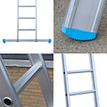 Eurostairs Eurostairs Ladder enkel recht 1x18 sporten