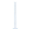 Eurostairs Eurostairs Ladder enkel recht 1x28 sporten