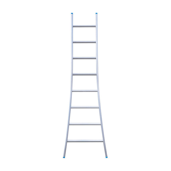 Eurostairs Eurostairs Ladder enkel uitgebogen 1x8 sporten
