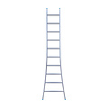 Eurostairs Eurostairs Ladder enkel uitgebogen 1x10 sporten