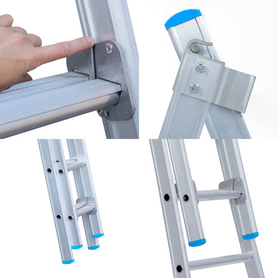 Eurostairs Eurostairs Reform ladder dubbel recht 2x6 sporten