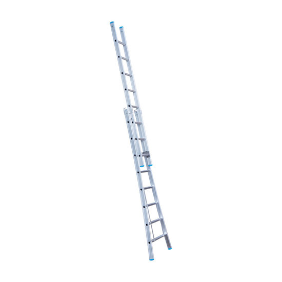 Eurostairs Eurostairs Reform ladder dubbel uitgebogen 2x8 sporten