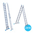 Eurostairs Eurostairs Reform ladder dubbel recht 2x10 sporten