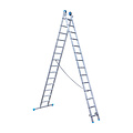 Eurostairs Eurostairs Reform ladder dubbel recht 2x14 sporten + gevelrollen