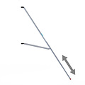 Euroscaffold Rolsteiger telestabilisator 300 cm