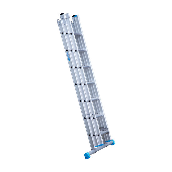Eurostairs Eurostairs Reform ladder driedelig recht 3x7 sporten
