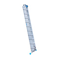 Eurostairs Eurostairs Reform ladder driedelig recht 3x10 sporten + gevelrollen