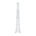 Eurostairs Eurostairs Reform ladder driedelig uitgebogen 3x12 sporten + gevelrollen