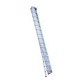 Eurostairs Eurostairs Opsteek ladder driedelig uitgebogen 3x14 sporten + gevelrollen