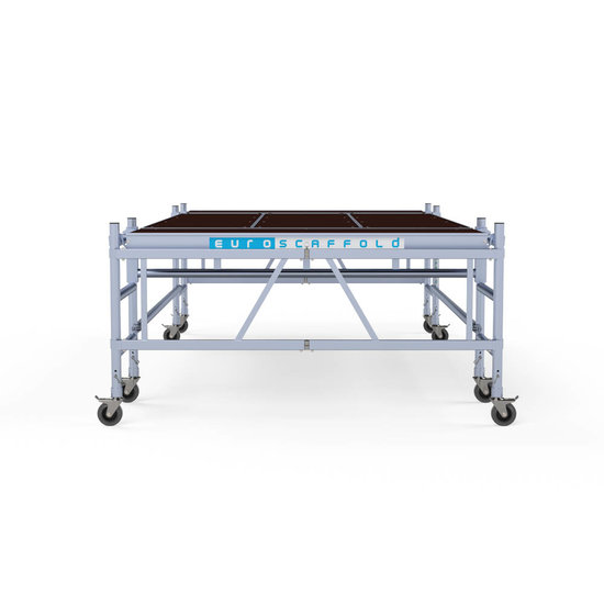 Euroscaffold Stukadoors werkplatform laag 190x400 3m werkhoogte