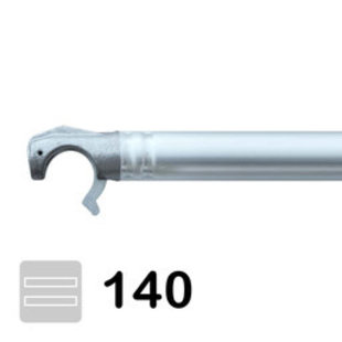 Rolsteiger horizontaal schoor 140 cm