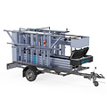 Euroscaffold Steigertransporter 305 model afsluitbaar 1350 kg