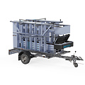 Euroscaffold Steigertransporter 250 model afsluitbaar 1350 kg
