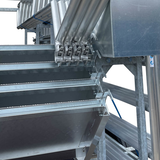 Euroscaffold Trappentoren aanhanger tot 14,2m werkhoogte