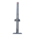 Euroscaffold Aluminium spindel 60 cm + voetplaat
