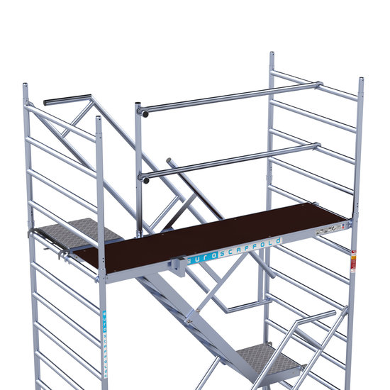 Euroscaffold Trappentoren 135x250 10,2m werkhoogte