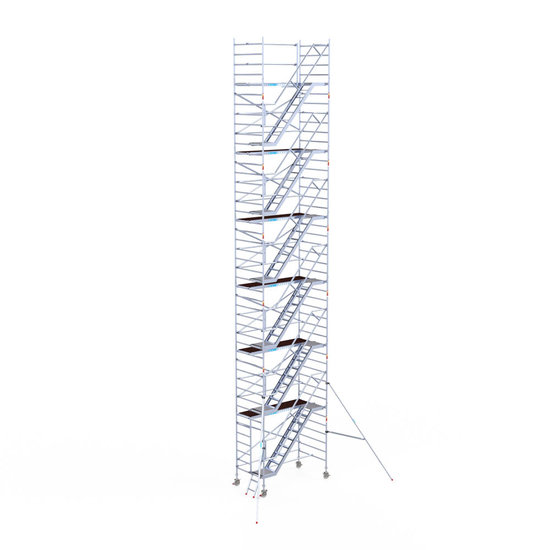 Euroscaffold Trappentoren 135x250 14,2m werkhoogte