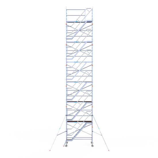 Euroscaffold Trappentoren 135x250 14,2m werkhoogte