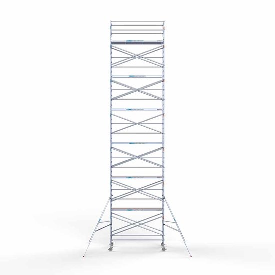 Euroscaffold Steigeraanhanger 305 + Rolsteiger Original 135 x 305 x 14,2 meter werkhoogte