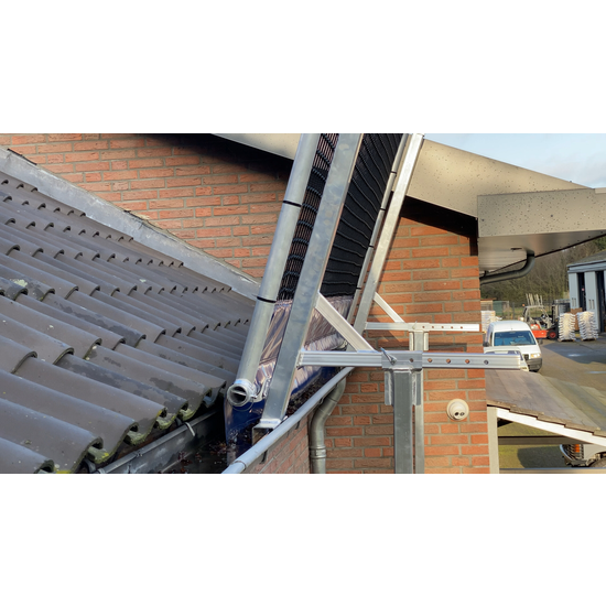 Euroscaffold Euroscaffold Flex dakbeveiliging 21 mtr complete set schuin dak