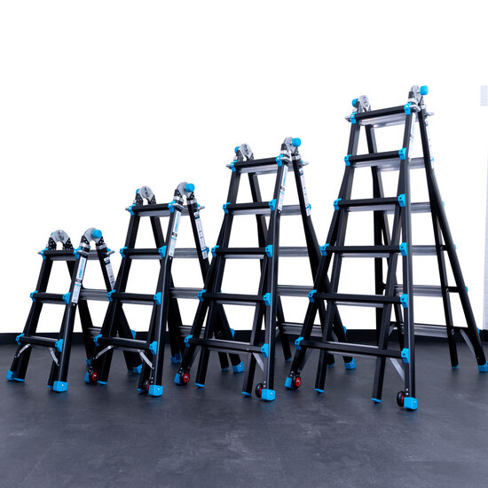 Eurostairs Professionele vouwladder Eurostairs 4x3