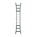 Eurostairs Professionele vouwladder Eurostairs 4x3