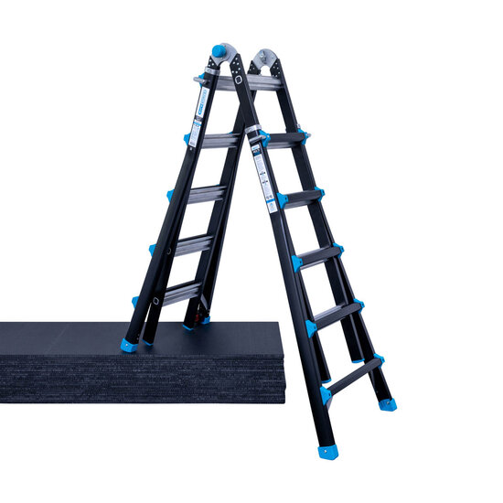 Eurostairs Professionele vouwladder Eurostairs 4x5