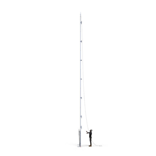 Euroscaffold Solar lift 14,2m werkhoogte, 190 cm
