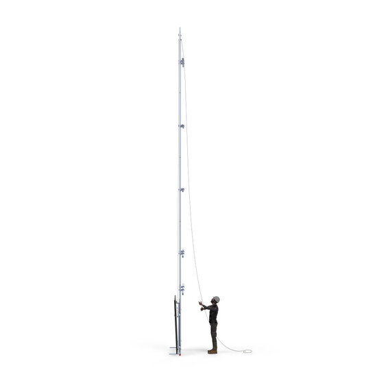 Euroscaffold Solar lift 10,2m werkhoogte, 190 cm