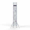 Euroscaffold Steigeraanhanger 250 + Rolsteiger Standaard 135x250 14,2m werkhoogte