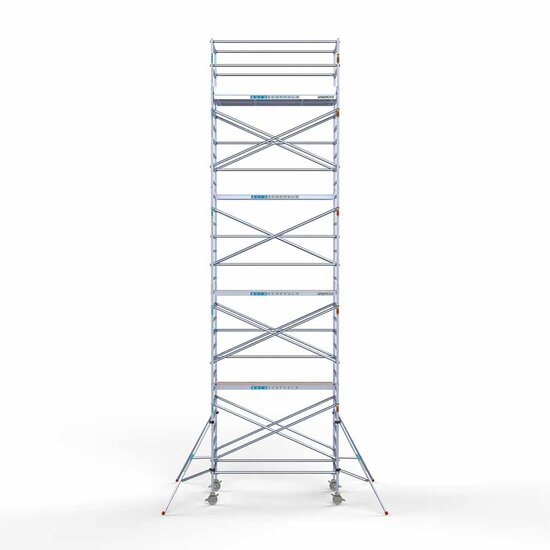 Euroscaffold Steigeraanhanger 250 + Rolsteiger Standaard 135x250 14,2m werkhoogte