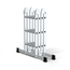 Eurostairs Vouwladder 4 x 3 treden met platform