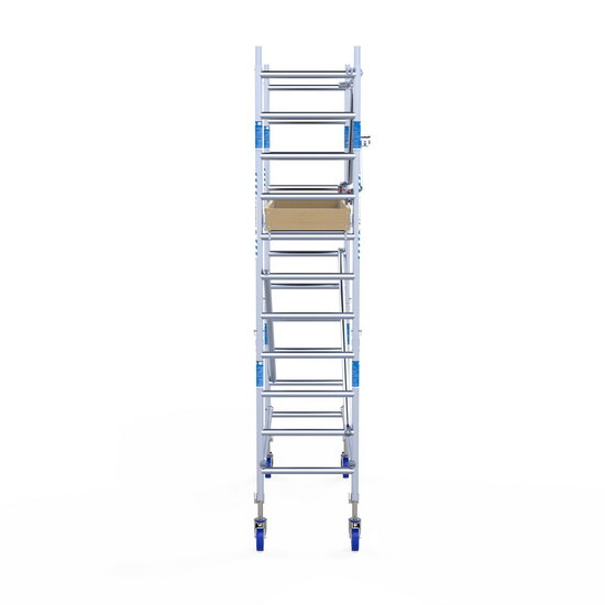 Alumexx Rolsteiger Alumexx Extra 75x190 4,2m werkhoogte tegen de gevel