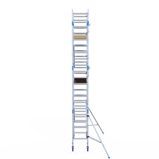 Alumexx Rolsteiger Alumexx Extra 75x190 7,2m werkhoogte tegen de gevel